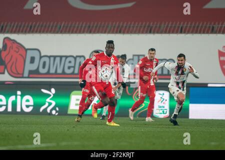 Mario Balotelli (AC Monza) durante la partita di calcio del campionato italiano Serie B tra AC Monza e US Salernitana il 30 dicembre 2020 allo stadio Brianteo di Monza, Italia - Foto Morgese-Rossini / DPPI Foto Stock