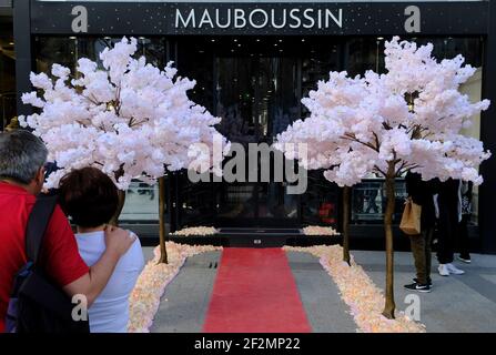 Royal Jump (Chateau de Bertichères) conferenza stampa a Mauboussin società Champs Elysées, il 10 aprile 2018, a Parigi, Francia - Foto Christophe Bricot / DPPI Foto Stock