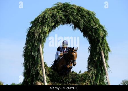 Sarah BULLIMORE (GBR) Reve du Rouet durante il Festival Equestre Mondiale, CHIO di Aquisgrana 2018, il 13 al 22 Luglio 2018 ad Aquisgrana - Aix la Chapelle, Germania - Foto Christophe Bricot / DPPI Foto Stock