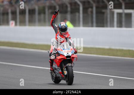 Jorge LORENZO di Spagna e Ducati Team durante la gara Moto GP al Gran Premio di Catalunya dal 15 al 17 giugno 2018 a Barcellona , Spagna - Foto manuel Blondau / AOP Press / DPPI Foto Stock