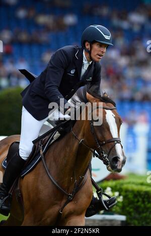 Henrik VON ECKERMANN (SWE) cavalcare PER SEMPRE durante LO CHIO di Aachen, evento di salto il 18 luglio 2019 ad Aachen, Germania - Foto Christophe Bricot / DPPI Foto Stock