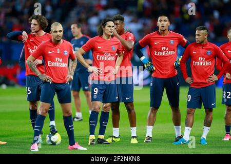 Edinson Cavani, uruguaiano di Parigi, si trova durante la partita di calcio L1 del campionato francese tra Parigi Saint-Germain (PSG) e Tolosa, il 20 agosto 2017, al Parc des Princes, a Parigi, Francia - Foto Benjamin Cremel / DPPI Foto Stock