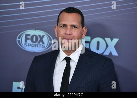 Alex Rodriguez partecipa al 2019 Fox upfront a Wollman Rink, Central Park il 13 maggio 2019 a New York City. Foto Stock