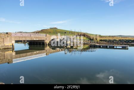 Ponte di Timoleague, Co. Cork. Wild Atlantic Way. Foto Stock