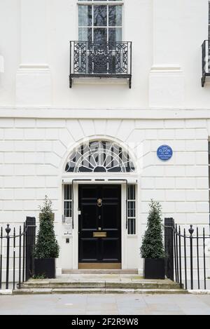 1-10 Bedford Square Georgian Architecture Bloomsbury di Thomas Leverton Robert Palmer Foto Stock