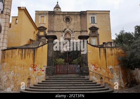 Napoli - Chiesa di San Giovanni a Carbonara Foto Stock