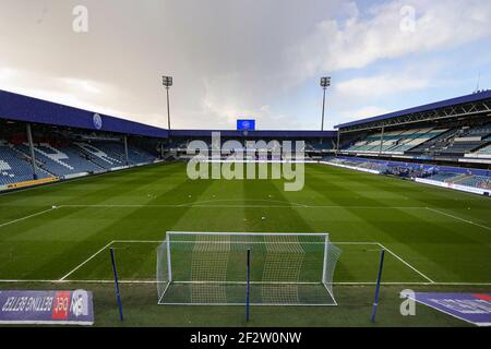 LONDRA, REGNO UNITO. 13 MARZO. QPRS Stadium prima della partita del campionato Sky Bet tra Queens Park Rangers e Huddersfield Town al Loftus Road Stadium, Londra, lo Sturday 13 marzo 2021. (Credit: Ian Randall | MI News) Foto Stock