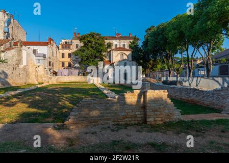 Cappella di Santa Marija Formoza a Pola, Croazia Foto Stock