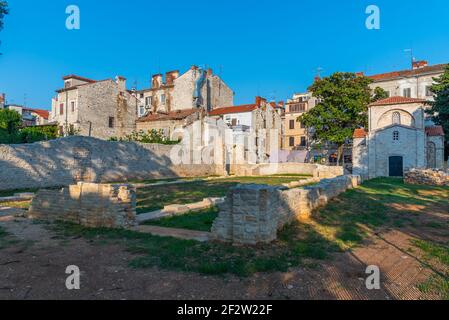 Cappella di Santa Marija Formoza a Pola, Croazia Foto Stock