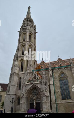 Affreschi della Basilica di Esztergom, Budapest, Ungheria Foto Stock