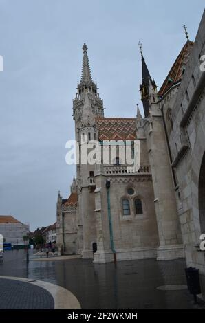Affreschi della Basilica di Esztergom, Budapest, Ungheria Foto Stock