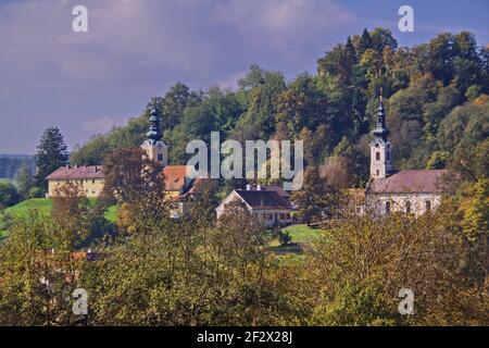 Chiese a Neuhaus am Klausenbach in bassa Austria, Austria, Europa Foto Stock