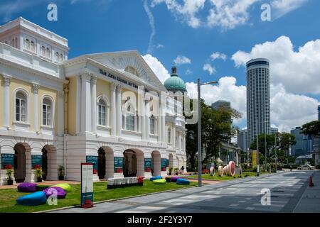 The Arts House, Old Parliament, Singapore Foto Stock