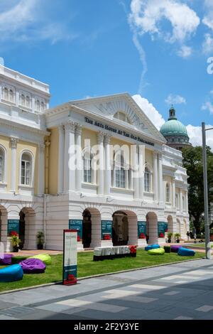 The Arts House, Old Parliament, Singapore Foto Stock