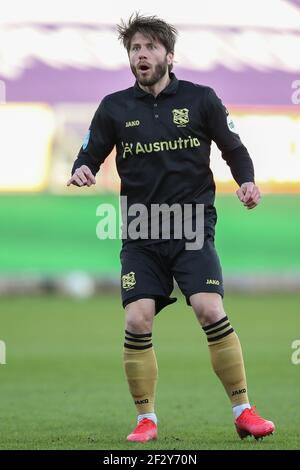 TILBURG, PAESI BASSI - MARZO 13: Lasse Schone di SC Heerenveen durante la partita Eredivisie tra Willem II e SC Heerenveen a Koning Willem II sta Foto Stock