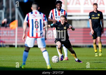 TILBURG, PAESI BASSI - MARZO 13: Tibor Halilovic di SC Heerenveen durante la partita Eredivisie tra Willem II e SC Heerenveen a Koning Willem II Foto Stock