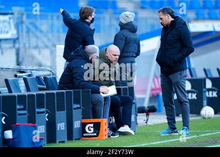 TILBURG, PAESI BASSI - MARZO 13: Durante la partita Eredivisie, Willem II, SC Heerenveen tra Eredivisie, Willem II, SC Heerenveen e a Koning Wi Foto Stock