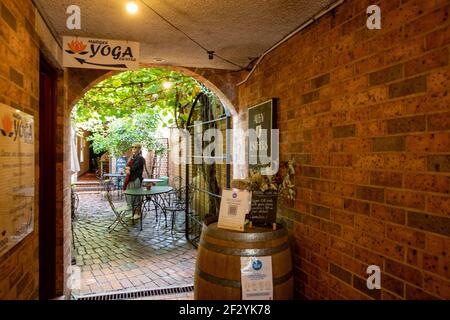 Mudgee caffè e caffetteria nel centro della città, New South Galles, Australia Foto Stock