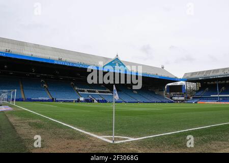 Sheffield, Regno Unito. 14 Marzo 2021. Vista interna di Hillsborough a Sheffield, Regno Unito, il 14/3/2021. (Foto di Conor Molloy/News Images/Sipa USA) Credit: Sipa USA/Alamy Live News Foto Stock