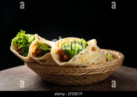 Henan snack, torte ripieni d'uovo Foto Stock