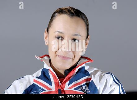 JESSICA ENNIS HARPTATHLETE 6/2/2008. IMMAGINE DAVID ASHDOWN Foto Stock