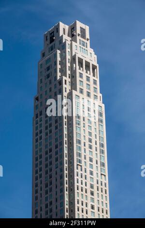 Il Four Seasons Hotel a Lower Manhattan, New York, Stati Uniti Foto Stock