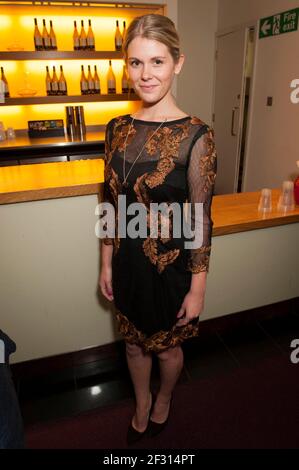 Hannah Arterton partecipa alla prima di Benvenuto Cellini diretta da Terry Gilliam al London Coliseum, St Martin's Lane - London Foto Stock