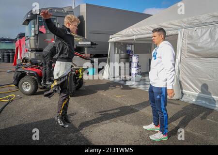 PTACEK Petr (cze), Formula Renault Eurocup team BHAITECH, ritratto durante la Formula Renault Eurocup a Silverstone, Gran Bretagna, dal 10 al 12 maggio 2019 - Foto Alexandre Guillaumot / DPPI Foto Stock