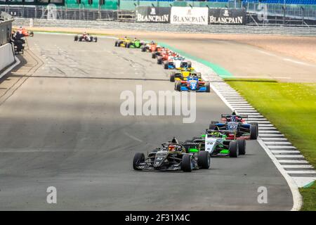 53 PTACEK Petr (cze), Formula Renault Eurocup team BHAITECH, azione durante la Formula Renault Eurocup a Silverstone, Gran Bretagna, dal 10 al 12 maggio 2019 - Foto Gregory Lenenmand/DPPI Foto Stock