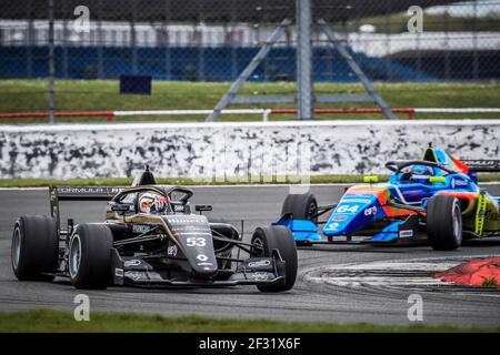 53 PTACEK Petr (cze), Formula Renault Eurocup team BHAITECH, azione durante la Formula Renault Eurocup a Silverstone, Gran Bretagna, dal 10 al 12 maggio 2019 - Foto Gregory Lenenmand/DPPI Foto Stock