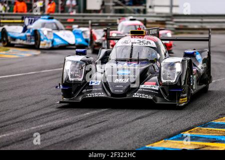 37 HEINEMEIER HANSSON David (DNK), RE Jordan (GBR), TAYLOR Ricky (usa), Oreca 07 Gibson team Jackie Chan DC racing, azione durante la 24 le Mans 2019 ore di gara, dal 15 al 16 giugno sul circuito di le Mans, Francia - Foto Xavi Bonilla / DPPI Foto Stock