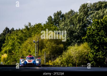 23 BINDER Rene (aut), CANAL Julien (fra), STEVENS Will (gbr), Ligier JSP217 Gibson Panis Barthez Competition, azione nel corso della 24 le Mans 2019 ore di gara, dal 15 al 16 giugno sul circuito di le Mans, Francia - Foto Francois Flamand/DPPI Foto Stock