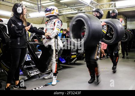 KING Jordan (GBR), Oreca 07 Gibson team Jackie Chan DC racing, portait durante la 24 le Mans 2019 ore di gara, dal 15 al 16 giugno sul circuito di le Mans, Francia - Foto Xavi Bonilla/DPPI Foto Stock