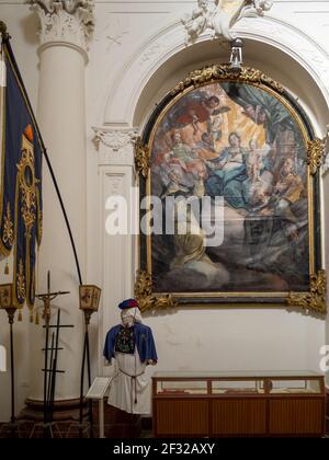 Altare della Chiesa di Montevergine, noto Foto Stock