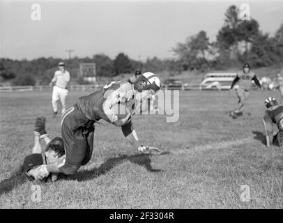 High School Football Game, Greensboro, Greene County, Georgia, Stati Uniti, Jack Delano, US Office of War Information, ottobre 1941 Foto Stock