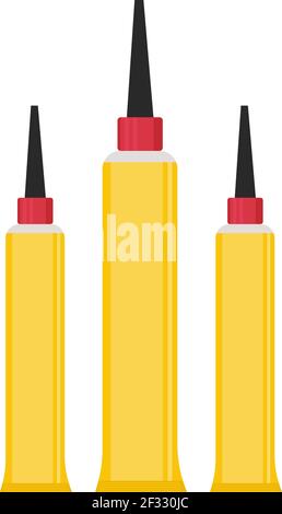 Colla stick, illustrazione, vettore su sfondo bianco. Illustrazione Vettoriale