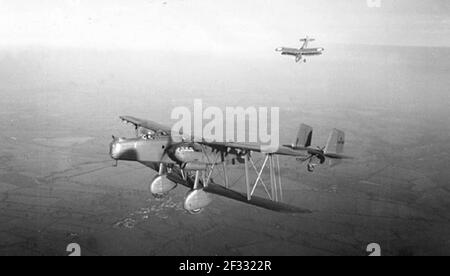 Royal Air Force Handley Page Heyford Foto Stock