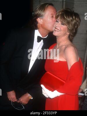 Peter fonda Jane fonda 2001, Foto di John Barrett/PHOTOlink Foto Stock