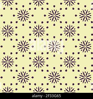 Modello senza giunture vettoriale. Struttura moderna ed elegante con arti arabe e islamiche. Ripetizione geometrica griglia triangolare. Design grafico semplice. Alla moda Foto Stock