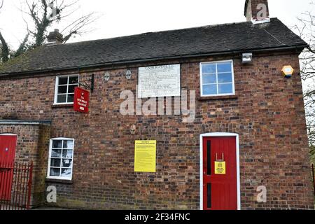 Giornata di sole a Ironbridge, Shropshire, Regno Unito Foto Stock