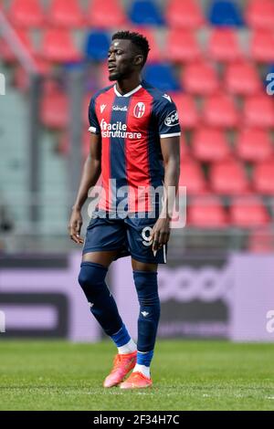 Bologna, Italia. 14 Marzo 2021. Federico Santander (Bologna FC) durante il Bologna FC vs US Sampdoria, Serie calcistica Italiana A match a Bologna, Italia, Marzo 14 2021 Credit: Independent Photo Agency/Alamy Live News Foto Stock