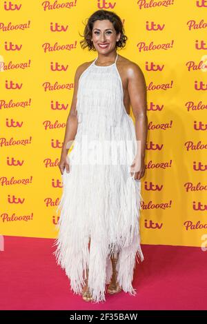 Londra, Regno Unito. 11 Ottobre 2018. Saira Khan partecipa a ITV Palooza!, Royal Festival Hall, Southbank. Credit: Scott Garfitt /Empics/Alamy Live News Foto Stock