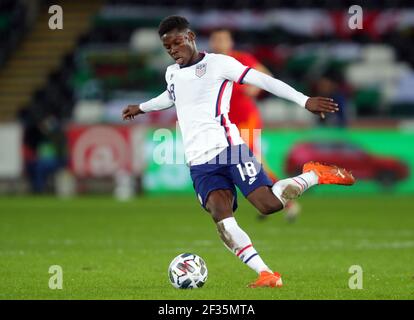 File foto datata 12-11-2020 di Yunus Musah degli Stati Uniti. Data di emissione: Lunedì 15 marzo 2021. Foto Stock