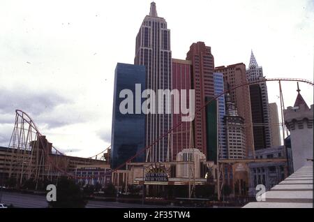 Las Vegas Nevada USA nel 2000 Foto Stock