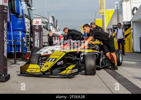 11 MARTINS Victor (fra), Formula Renault Eurocup team MP Motorsport, azione durante la FORMULE RENAULT EUROCUP 2019 a Hungaroring, dal 6 all'8 settembre, in Ungheria - Foto Marc de Mattia / DPPI Foto Stock