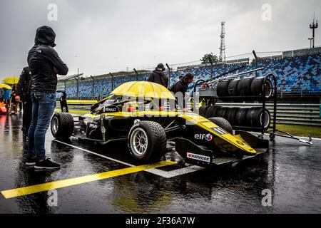 11 MARTINS Victor (fra), Formula Renault Eurocup team MP Motorsport, illustrazione durante la FORMULE RENAULT EUROCUP 2019 a Hungaroring, dal 6 all'8 settembre, in Ungheria - Foto Thomas Fenetre / DPPI Foto Stock