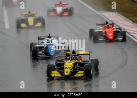 11 MARTINS Victor (fra), Formula Renault Eurocup team MP Motorsport, azione durante la FORMULE RENAULT EUROCUP 2019 a Hungaroring, dal 6 all'8 settembre, in Ungheria - Foto Marc de Mattia / DPPI Foto Stock