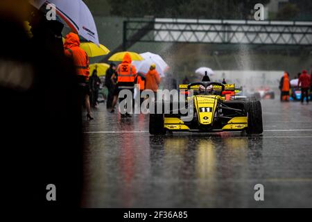 11 MARTINS Victor (fra), Formula Renault Eurocup team MP Motorsport, azione durante la FORMULE RENAULT EUROCUP 2019 a Hungaroring, dal 6 all'8 settembre, in Ungheria - Foto Thomas Fenetre / DPPI Foto Stock