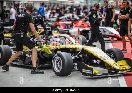 11 MARTINS Victor (fra), Formula Renault Eurocup team MP Motorsport, azione durante la FORMULE RENAULT EUROCUP 2019 a Hungaroring, dal 6 all'8 settembre, in Ungheria - Foto Marc de Mattia / DPPI Foto Stock