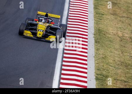 11 MARTINS Victor (fra), Formula Renault Eurocup team MP Motorsport, azione durante la FORMULE RENAULT EUROCUP 2019 a Hungaroring, dal 6 all'8 settembre, in Ungheria - Foto Marc de Mattia / DPPI Foto Stock